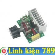 Mạch điều khiển động cơ đèn 220VAC - 3800W Triac Dimmer 